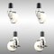 Service Caster 3 Inch 316SS Nylon Wheel Swivel 1-3/4 Inch Expanding Stem Caster Brake SCC, 2PK SCC-SS316EX20S314-NYS-2-TLB-2-134 - alternate 5